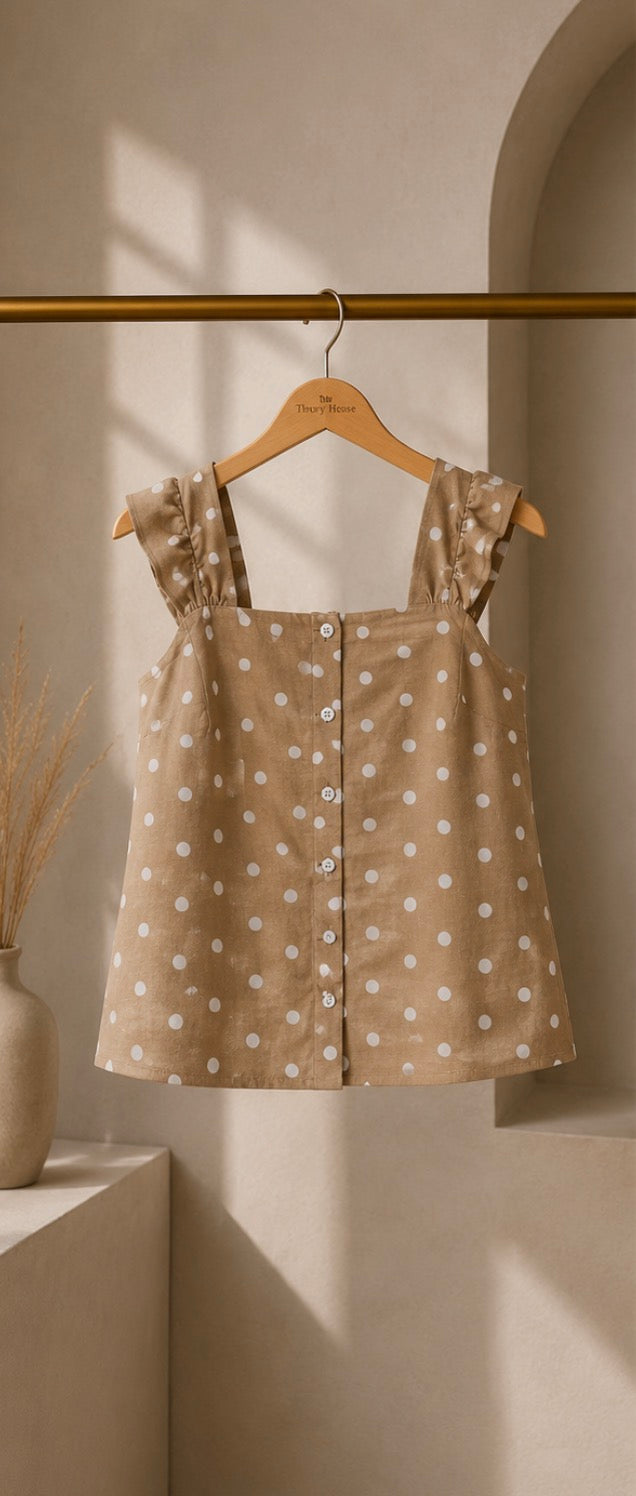 Latte Dots Cami