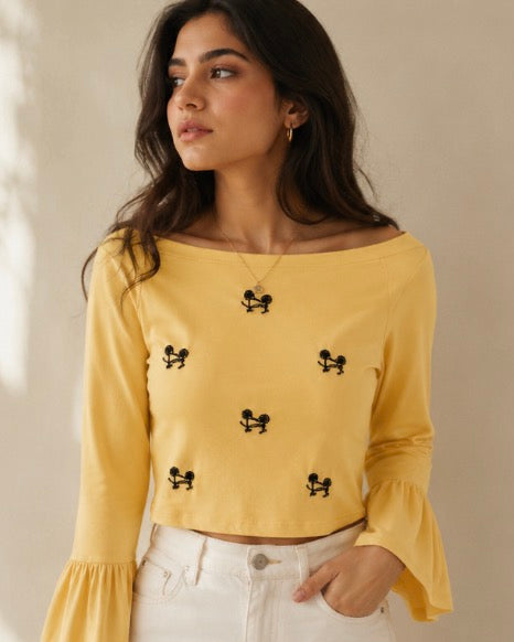 Buttercup Bloom Top